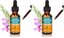 Herb Pharm Herbal Respiratory Relief Liquid Formula with Wild Cherry Liquid Extract, 1 Fl Oz (Pack of 2)