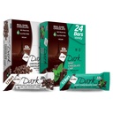 NuGo Dark, Mint & Choco Chip, 12g Vegan Protein Bar, Gluten Free, 24 Count