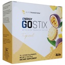4Life - Energy Go Stix Tropical - Energy Supplement with Amino Acids, Green Tea, Yerba Mate, Ginseng, Supports Energy and Daily Wellness - 15 Packets