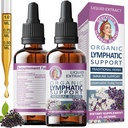 Lymphatic Support Drops - Echinacea, Elderberry & Blue Vervain, Immune & Lymphatic Support, Non-GMO, 4 fl oz, cGMP