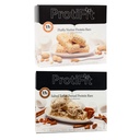 PROTIFIT - Low Calorie Fluffy Nutter & Salted Toffee Pretzel Protein Bar 2 Pack, High Protein, 15g Protein, Low Carb, Low Sugar, Ideal Protein Compatible, 7 Servings Per Box, (2 Pack)