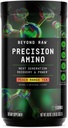 BEYOND RAW Precision Amino, Inddrivelse & Power Aminosyre Formel, Brændstof Muskler, Forengelse Hydrering, Peach Mango Tea, 25 Servering
