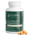 Platinum Turmeric Blend - Turmeric Root Powder, 95% Curcuminoids, Ginger Root Extract with Glucosamine Sulfate 2KCI and Boswellia Extract 100% Natural, Gluten & Lactose Free