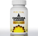 Candida Cleanse - Gut & Colon Support (60 kapsler) - for mænd og kvinder - naturlige urter til intestinal Detox - Oregano Leaf, ormwood, sort valnød, kapillesyre