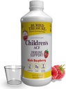 Begravet Treasure Childrens ACF avanceret immunforsvar, Cherry Flavor, 16oz w / Dose Cup, immunbooster supplement til børn, flydende urtemedicin Formel w / vitamin C Elderberry Enchinacea Zink