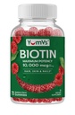 Biotin Gummies 10,000mcg – Biotin for Hair Growth Women – Great-Tasting Gummies – Hair, Skin & Nails Vitamins – Non-GMO Vegan Biotina Supplement for Women – 70 Count | Maximum Strength, Supports Hair Growth, Healthy Skin & Strong Nails, Great-Tasting, Vegan, Kosher