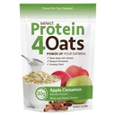 PEScience Protein4Oats, Protein Powder to Make Amazing Tasting Protein Oatmeal, with Whey and Casein, Gluten Free - Apple Cinnamon, 12 Servings
