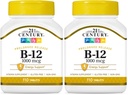 21st Century B 12 1000 mcg Prolonged Release Tablets, 110 Count (Pack of 2)
