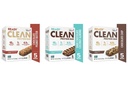 Ready Clean Protein Bars, Variety pack, Chocolate Peanut Butter, Chocolate Chip, Dark Chocolate Coconut Almond, 5 servings per case, total 3 cases/15 individual servings.