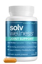 Solv Wellness Joint Support Supplement, Turmeric Curcumin + Type II Collagen, for Joint Comfort, Mobility & Flexibility, 30 Capsules​
