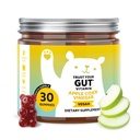 Bears with Benefits Apple Cider Vinegar Gummy Bears - Metabolism Booster Complex with Vitamin B6, B12, Iodine, Folic Acid - Well-Being & detoxification - Vegan - Balanced Gut (30 Gummies)
