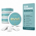 evvi Nicotine-Free Focus Pouches – Clean Energy, Ultra Focus – Tobacco-Free Oral Nootropic Pouches – 15 Pouches per Can (Wildberry, 4 Pack)