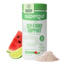 Supergut GLP1 Daily Support - Watermelon Lime - High Fiber GLP-1 Supplement Powder for Women & Men - Sugar-Free Drink Mix for Gut Health & Digestive Support (18 Servings)