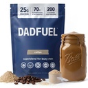 DADFUEL All-in-One Meal Replacement Shake for Men | 25g Whey Protein Isolate + 70+ Superfoods & Nutrients | Non-GMO, Gluten-Free, No Added Sugar | Smooth Taste, Easy Mix | 15 Servings