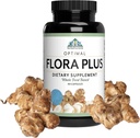 Optimal Health Systems Flora Plus | Ultimate Intestinal & Digestion Health | 9 Patented Probiotics + Artichoke + Opti-Blend System | 90 Capsules 2-Pack