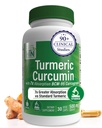 Health Thru Nutrition Turmeric Curcumin Complex 500mg | as BCM-95 Curcugreen Clinically Studied | Vegan Certified | (Non-GMO and Hypoallergenic (Pack of 30)