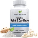 Joint Supplement with MAX Strength Turmeric Curcumin - Joint Support Capsules - Daily Vegan Turmeric for Joint Mobility and Flexibility with Black Pepper Extract BioPerine. 60 Capsules/30 Day Supply