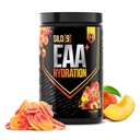 HOSSTILE SILO[9] EAA + Hydration Powder – Essential Amino Acids with Electrolytes, EAA BCAA Intra Workout Powder & Post Workout Recovery, Peach Rings, 30 Servings
