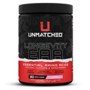 Unmatched Longevity EAA Essential Amino Acids | Muscle Build & Recovery | Performance & Health-Span Benefits | Natural Flavors & Sweeteners | 30 Servings (Pink Lemonade)