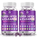 Liver Cleanse Detox & Repair - Liver Support Milk Thistle Supplement, Liver Health Support, 120 Softgels