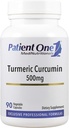 Patient En gurkemeje curcumin 500 mg 10 mg 12, supplement til støtte Sund Inflammatorisk respons og mere * 12, med sort peber ekstrakt 12, 4, 90 kapsler