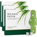 Japanese Herbal Balance Patch, Plant-Based Ingredients, Comfortable Adhesive Design, Easy Topical Use, 3 Boxes, 15 Patches (3)