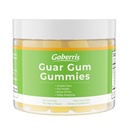 Guar Gum Fiber Gummies 1g - the Top Viscosity Fiber, Total Soluble Fiber 5g - GLP-1 Support & Gut Health, Delay Gastric Emptying, Boost SCFAs, Vegan, Pectin, Mix Berry, Sugar Free, 60