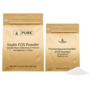 PURE ORIGINAL INGREDIENTS Fructooligosaccharides (FOS) and Inulin Fos Powder Bundle, Various Sizes, Always Pure, No Fillers or Additives