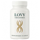 Lovy Urocontrol Capsules, Bladder HealthSupplement with Pumpkin Seed & HerbalExtracts - Non-GMO & Vegan - 60 Capsules