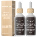 GREENPEOPLE Lymphatic Drainage & Kidney Cleanse & Detox Drops - Cleavers/Echinacea/Dandelion for Fluid Balance & Immune Support - High Concentration & Absorption Supplement - 4 fl oz Cranberry Flavor