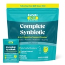 GNC Complete Synbiotic 4-in-1 Digestive Support Powder - Stomach Balance Formula with Physician-Endorsed Strains - Prebiotic, Probiotic & Postbiotic Blend - Drink Mix - 30 Count (30 Servings)