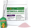Artemisia Annua Sweet Wormwood Herbal Powder124; Leaf Extract Brain Supports 124; Artemisinin Supplement 124; Sweet Wormwood Organic Extract 124; Non- GMO, Vegan, Gluten- Free