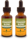 Herb Pharm Certified Organic Stoneroot Blend Liquid Extract for Cardiovascular and Circulatory Support, 1 Oz (Pack of 2)