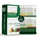 The Forward Bar – Variety Pack Protein Bar | Whole Food, Plant-Based, Gluten-Free, Dairy-Free, Non-GMO | 12g Complete Protein, High Fiber, Healthy Snack & Meal Replacement | Box of 12 Bars