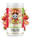 Underground Bio Labs Panda Supps Aminos | BCAA + EAA + Hydration + Eectrolytes for Men and Women with 2G Taurine and 4G EAAs (30 Servings) (Kiwi Strawberry 3.0)
