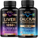 NUTRAHARMONY Liver Support & Calcium Supplement