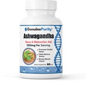 Organic Ashwagandha Supplement - 60 Vegan Capsules of Ashwagandha Root Extract with Black Pepper for Better Absorption - Support Relaxation, Calm Mood & Sleep Quality