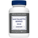 The Vitamin Shoppe Saw Palmetto Berries 540MG (100 Capsules) (100 Capsules)