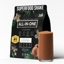 All-in-One Superfood Protein Shake | Complete Superfood Shake | 60+ Superfoods, 20g Grass-Fed Whey Protein | Collagen & Colostrum. Probiotics | Low Carb Shake (Whey Choco)