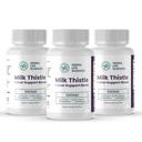 Milk Thistle+ Liver Support Blend | 580mg with Turmeric, Dandelion Root, Beet, & Black Pepper | for Liver Enzyme Support, Detox & Antioxidant Defense | 3-Pack