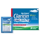 Claritin Allergy Medicine for Adults, 24-Hour Non-Drowsy Loratadine 10mg, Antihistamine, 30 Liquid Gels + 1ct On-The-Go Relief