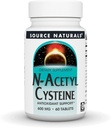 Source Naturals N-Acetyl Cysteine Antioxidant Support 600 mg Dietary Supplement That Supports Respiratory Health* - 60 Tablets