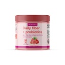 Daily Fiber + Probiotics Powder – 4g Fiber with Collagen, Electrolytes & Probiotics – Tropical Breeze Flavor – Daily Drink Mix for Adults – 16 Servings, 6.4 oz