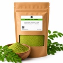 HalalEveryDay Moringa Leaf Powder, 100% Pure Vegan Supplement, Energy Booster, Ingredient for Multi-Vitamin Smoothies, 1lb / 16oz Bag