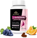L - Glutathione Tablets 1000mg with Vitamin C, Biotin, Milk Thistle,Vitamin Extract for Help to Skin Glow - 60 Tablets