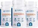 Clinical Effects Ashwagandha with Black Pepper for Stamina and Calm - 3 Pack, 180 Ashwagandha Capsules - Made in the USA