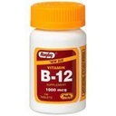Rugby Vitamin B-12 1000mcg as Cyanocobalamin 100 tablets