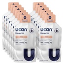 UCAN Edge Energy Gel Shots, Citrus + Electrolyte (12, 2 Ounce Packets) for Running, Training, Workouts, Fitness, Cycling, Crossfit | Sugar-Free, Vegan, & Keto Friendly Energy
