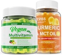 Økologisk gurkemeje 1000mg med Vegansk Multivitamin til Mænd