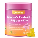 Feminine Probiotics Gummies for Women, pH Balance, Pineapple, 60 Count | Women's Probiotic with Slippery Elm & Lactobacillus, Supports pH Balance, Gut & Immune Health* for Daily Wellness